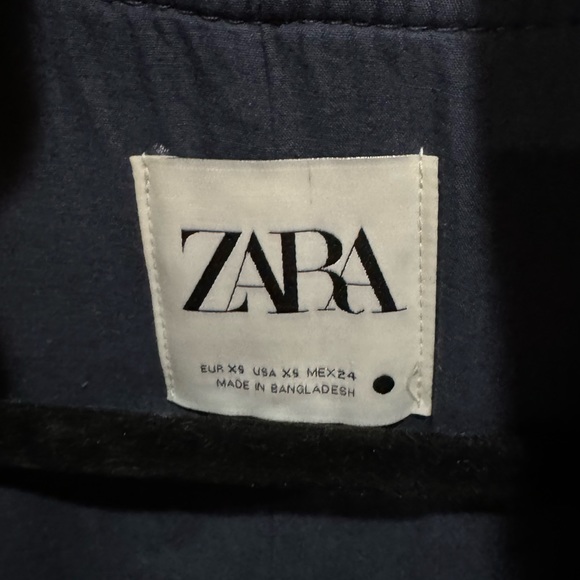 Oversized Zara Denim Bomber - Picture 4 of 4